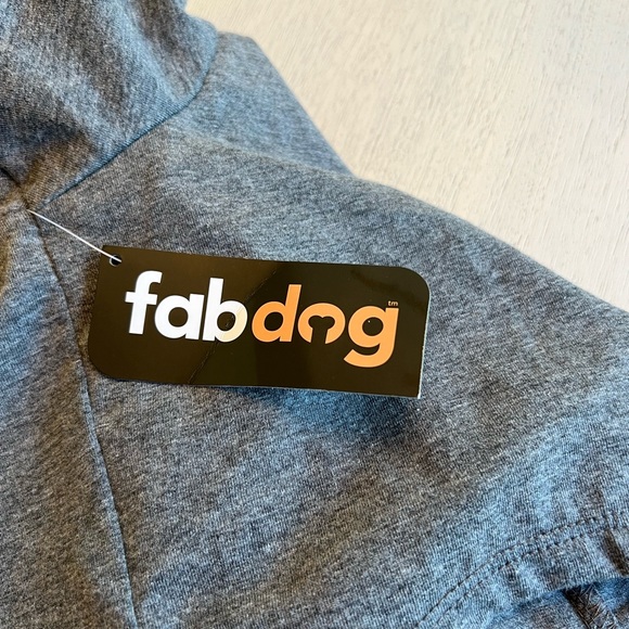 Fabdog Gray Brunch Bacon‎ Booze Dog T-Shirt Size 20 NWT - Picture 7 of 8